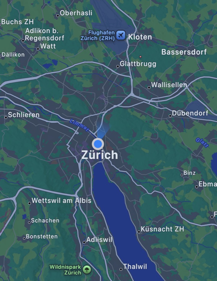 Position à Zürich